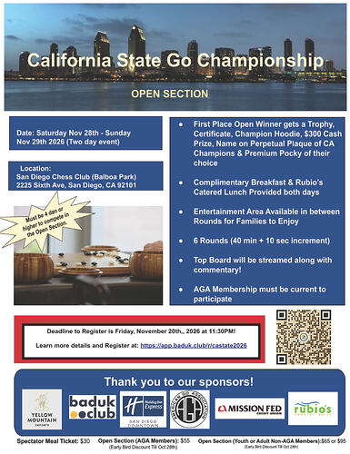 CA State Open Section Flyer _ 2026