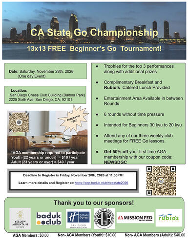 CA State 13x13 Beginner Flyer _ 2026